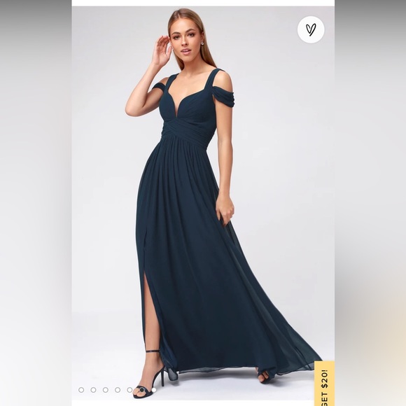 Navy blue dress - Picture 3 of 7